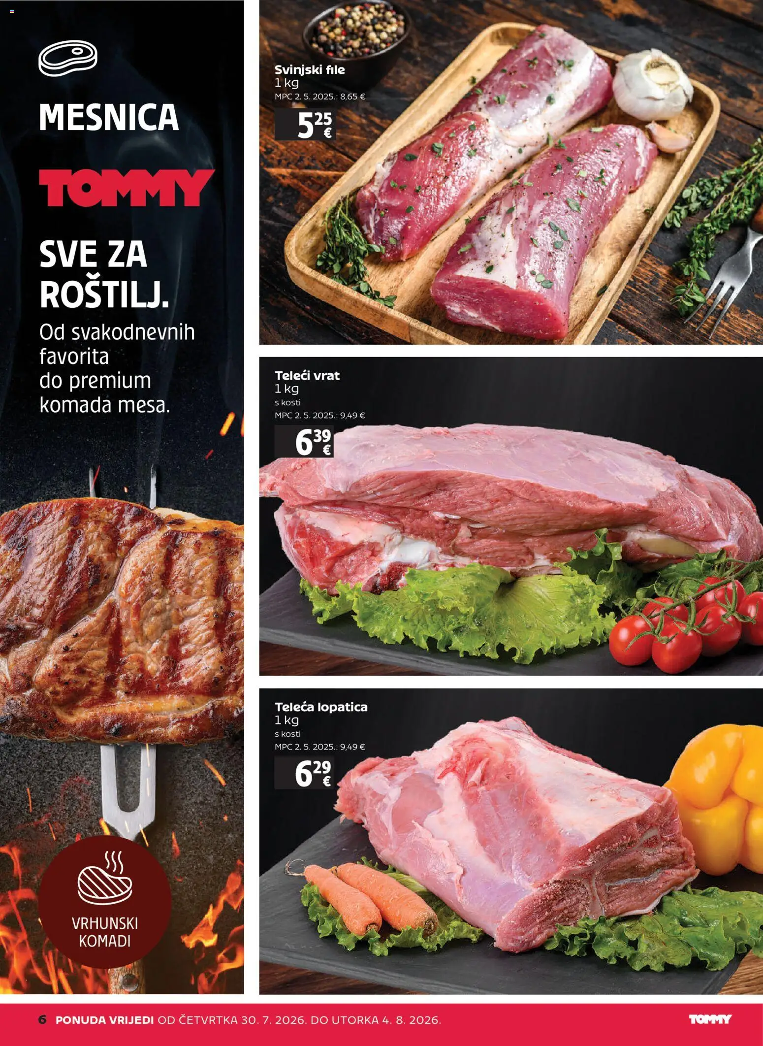 Tommy katalog akcija strana 6 – vrijedi od 30.7. do 4.8.2026.