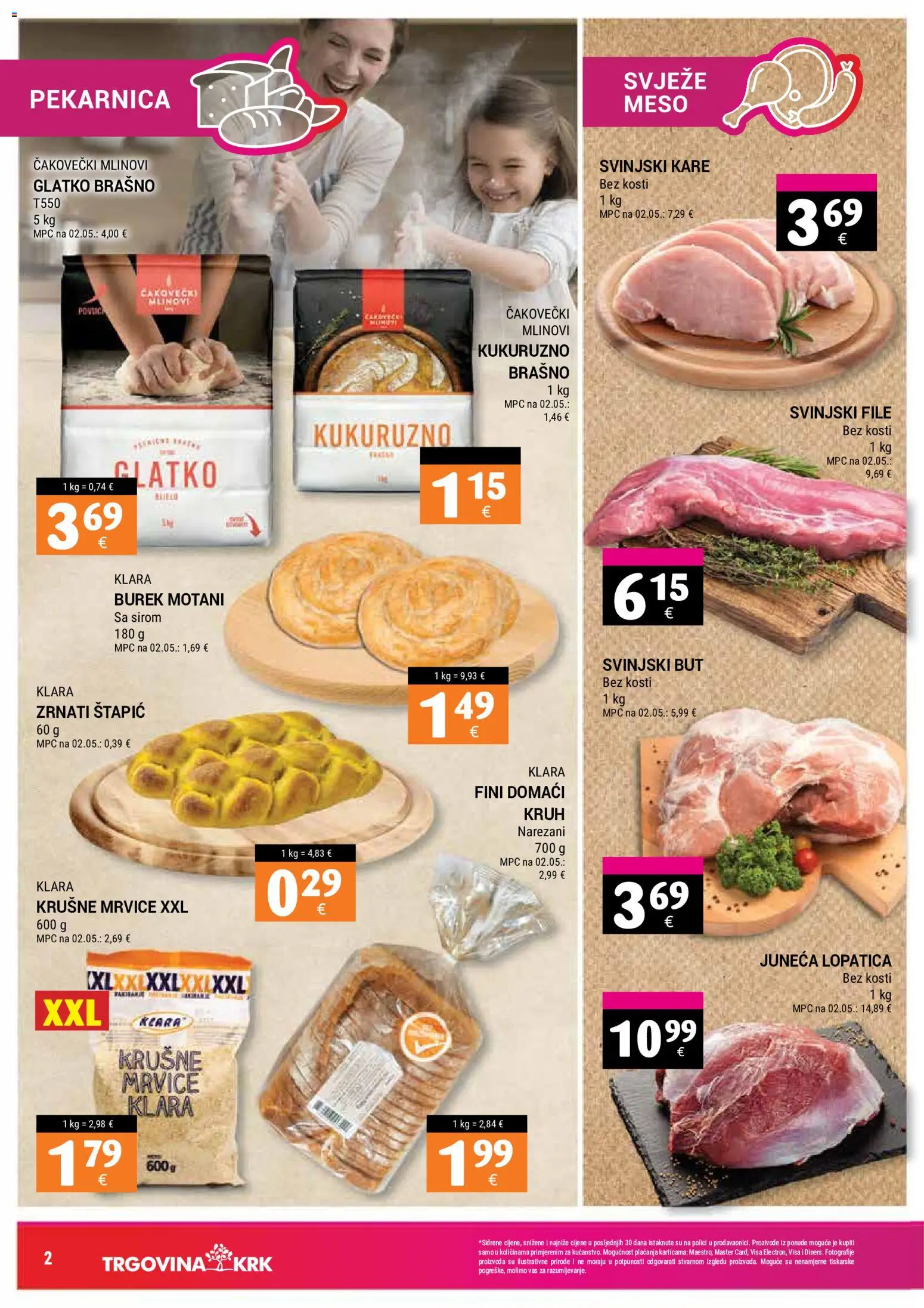 Trgovina Krk katalog akcija strana 2 – vrijedi od 17.8. do 31.8.2026.