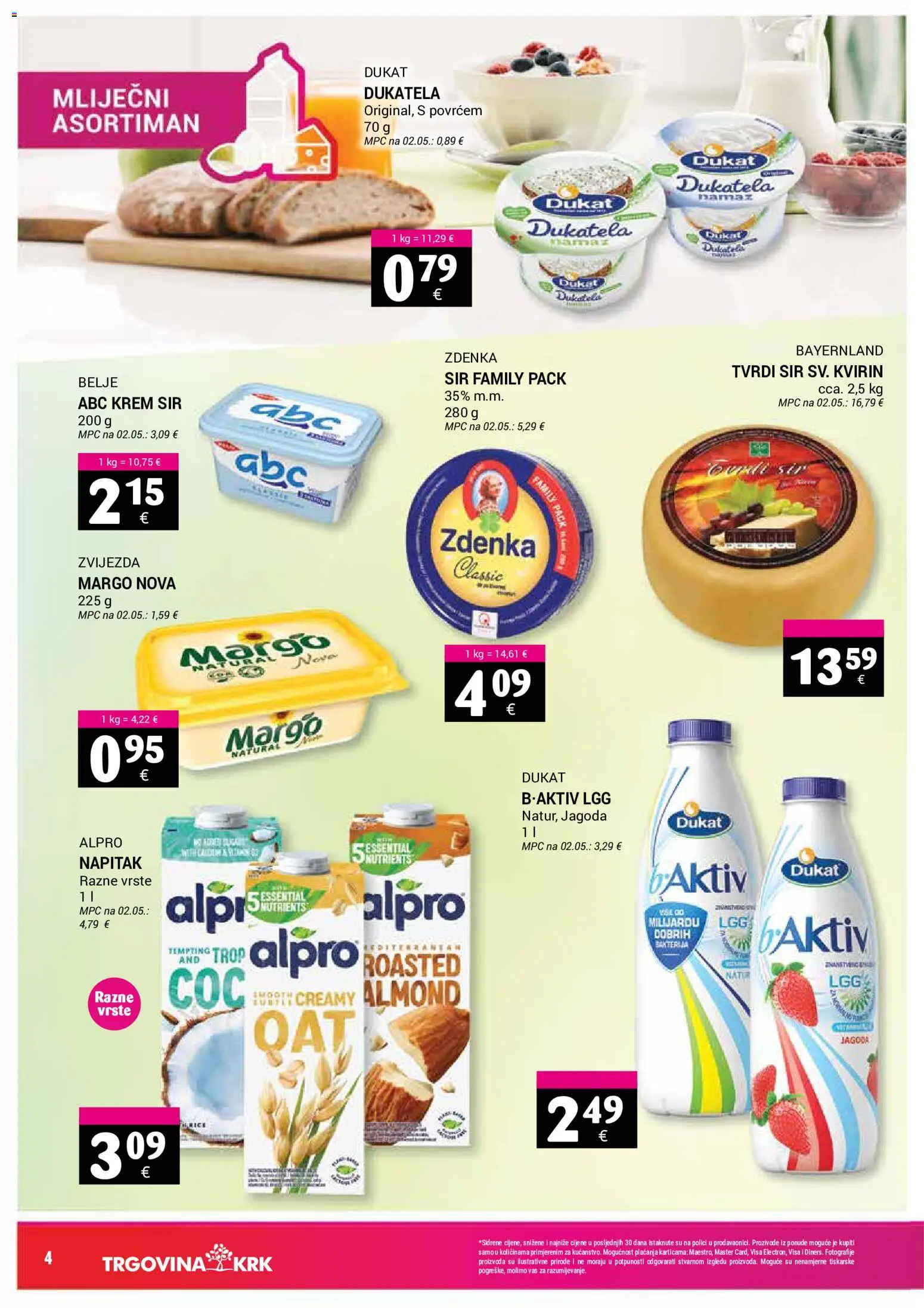 Trgovina Krk katalog akcija strana 4 – vrijedi od 1.8. do 16.8.2026.