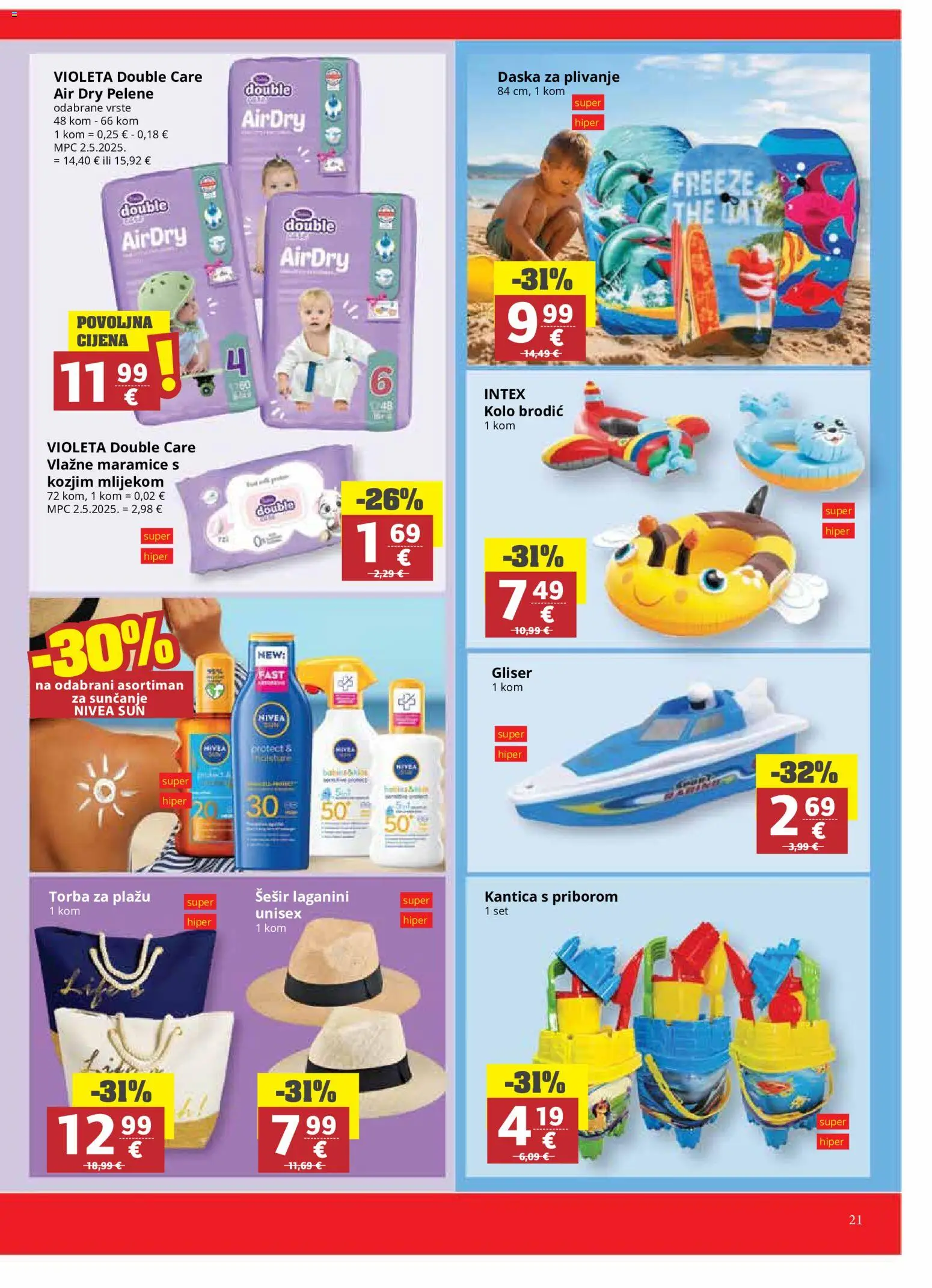 Ultra Gros katalog akcija strana 21 – vrijedi od 22.7. do 6.8.2026.