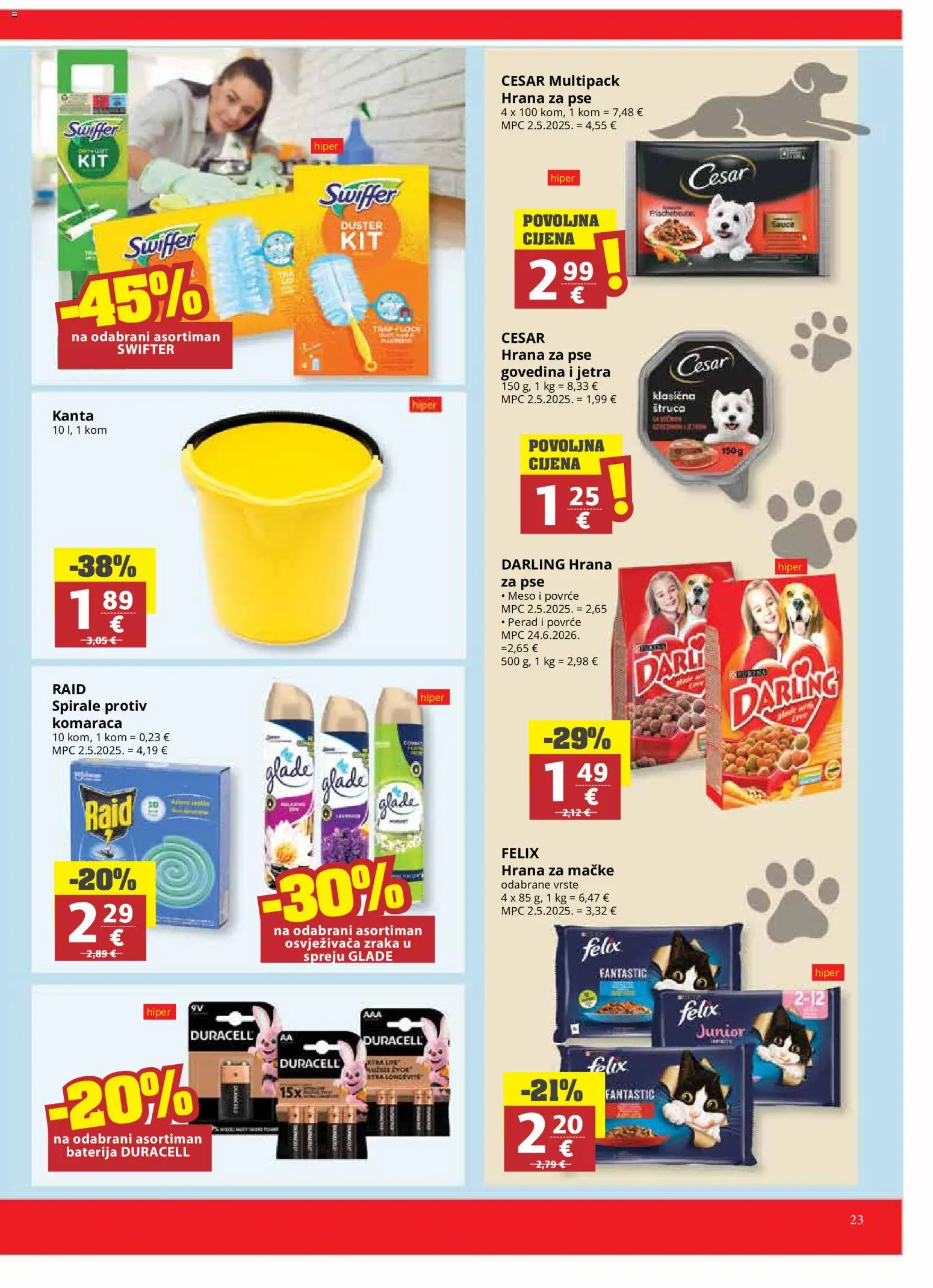 Ultra Gros katalog akcija strana 23 – vrijedi od 22.7. do 6.8.2026.