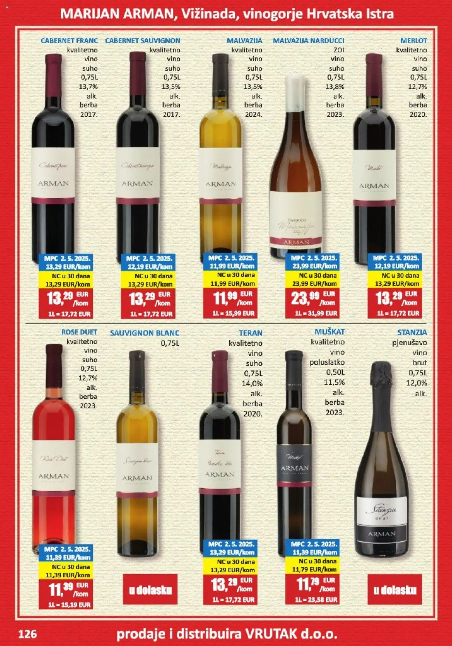 Vrutak katalog akcija strana 126 – vrijedi od 1.11. do 31.10.2026.