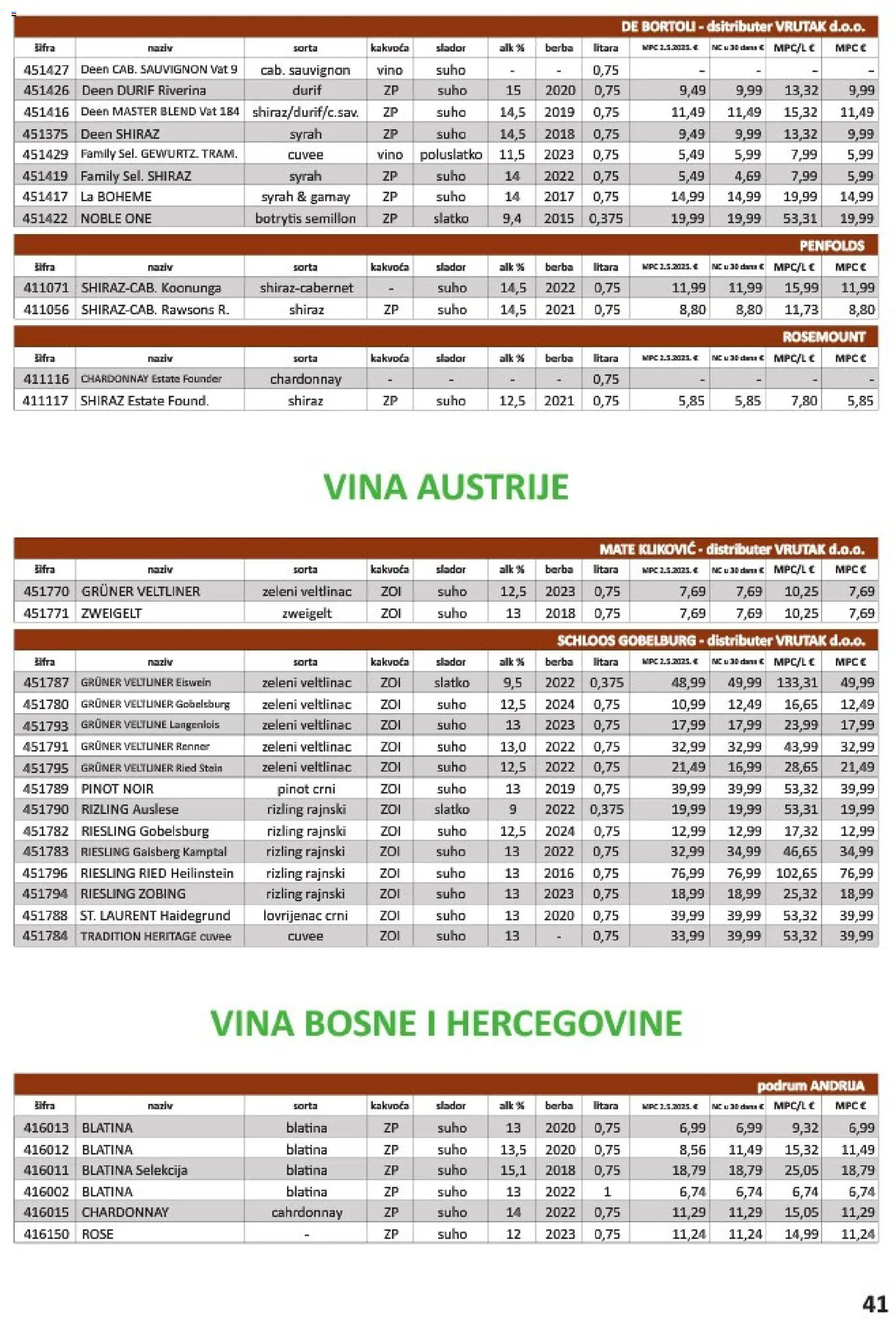 Vrutak katalog akcija strana 41 – vrijedi od 1.11. do 31.10.2026.