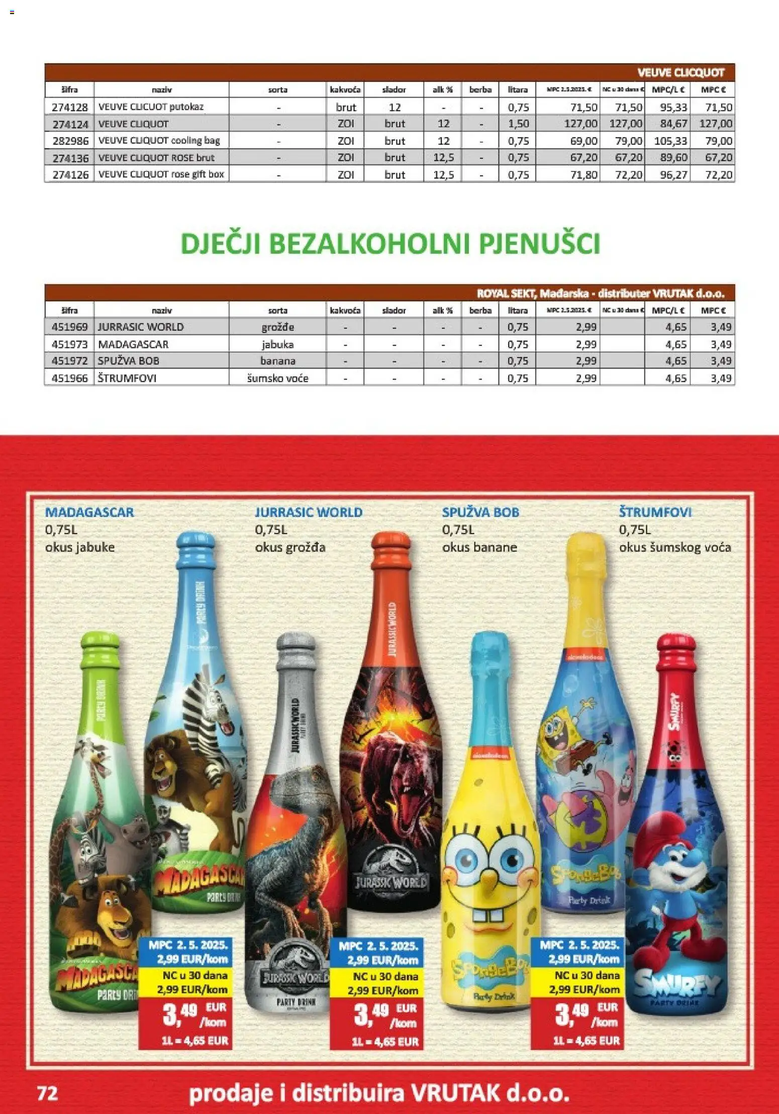 Vrutak katalog akcija strana 72 – vrijedi od 1.11. do 31.10.2026.