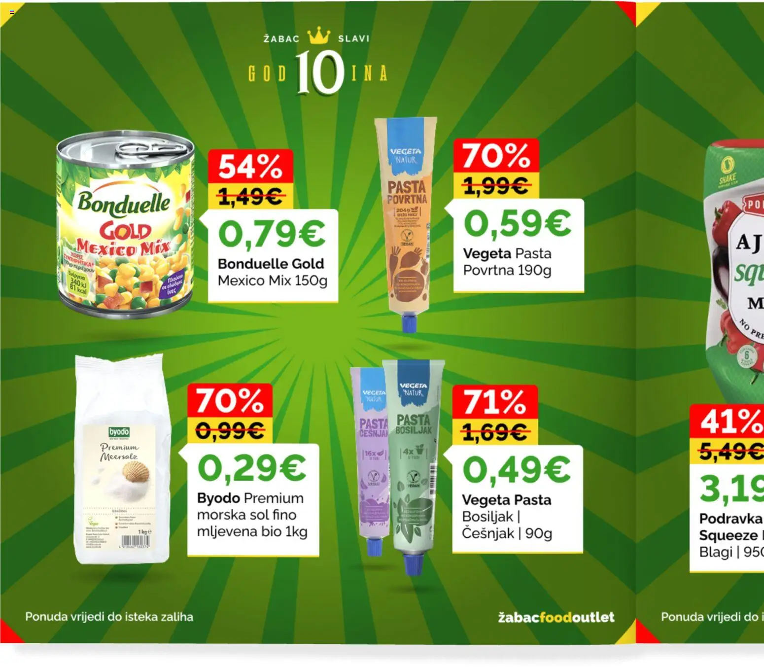 Žabac katalog akcija strana 10 – vrijedi od 27.7. do 10.8.2026.