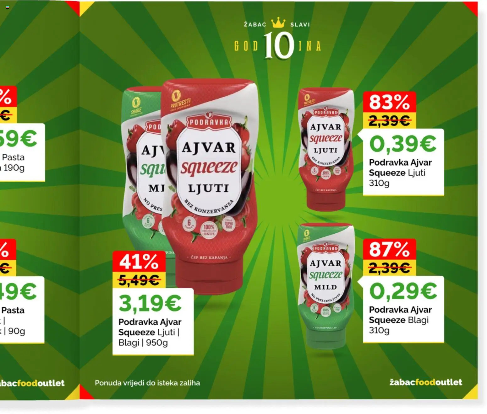 Žabac katalog akcija strana 11 – vrijedi od 27.7. do 10.8.2026.