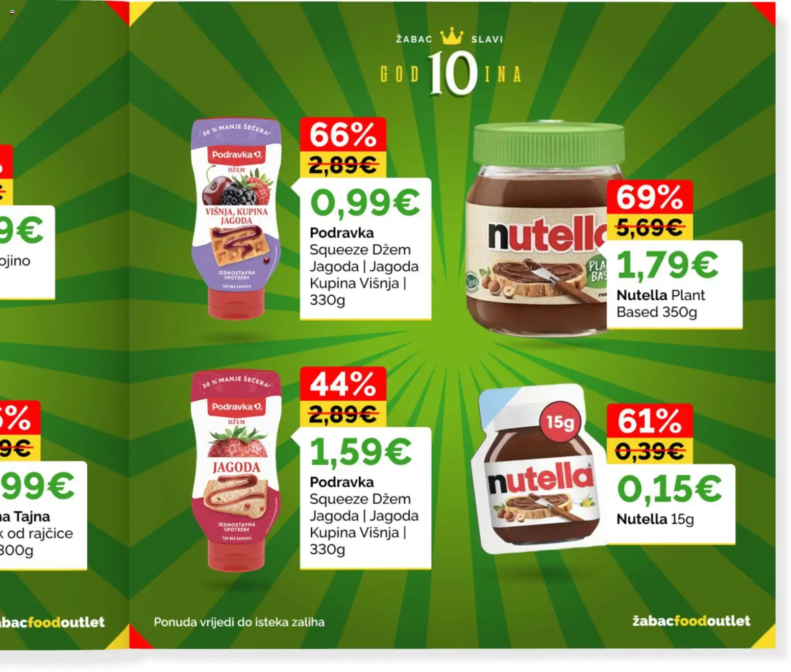 Žabac katalog akcija strana 15 – vrijedi od 27.7. do 10.8.2026.