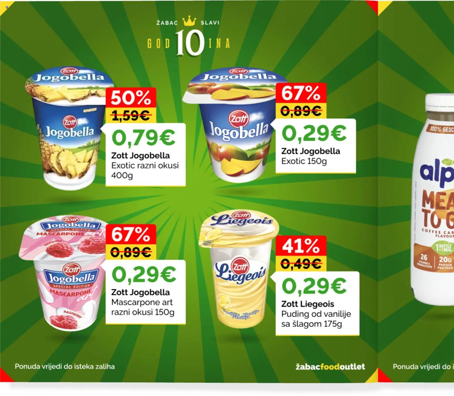 Žabac katalog akcija strana 16 – vrijedi od 27.7. do 10.8.2026.