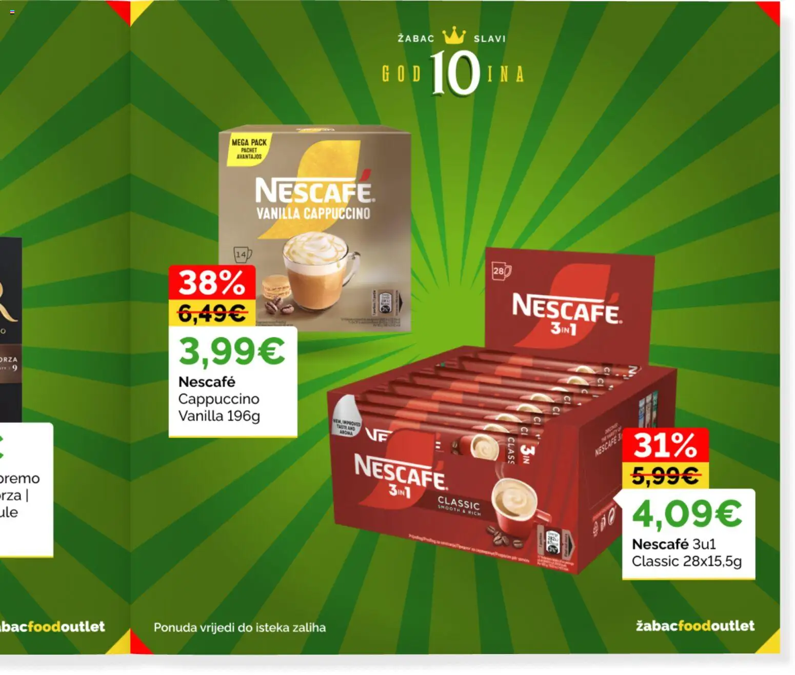 Žabac katalog akcija strana 33 – vrijedi od 27.7. do 10.8.2026.