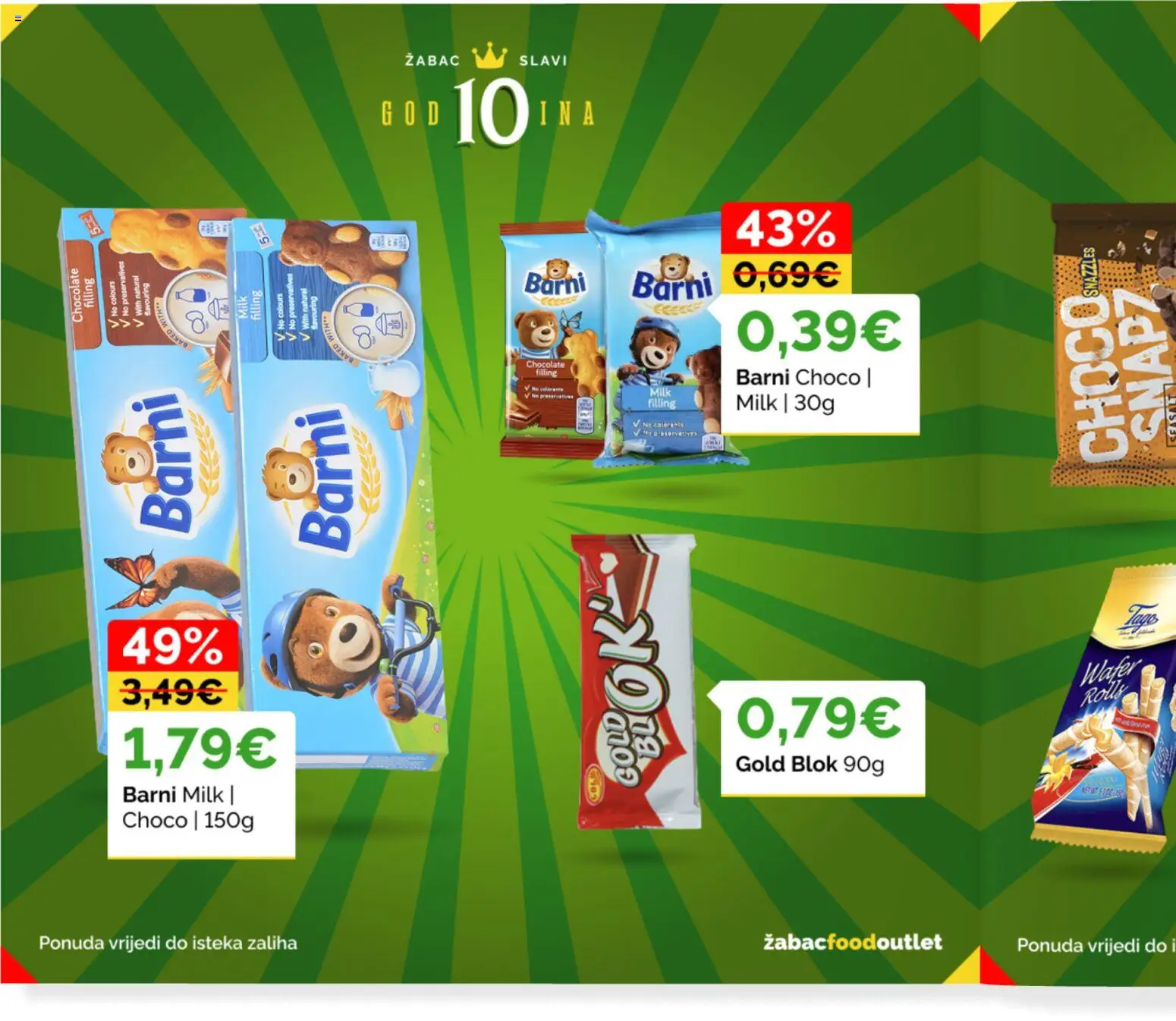 Žabac katalog akcija strana 54 – vrijedi od 27.7. do 10.8.2026.