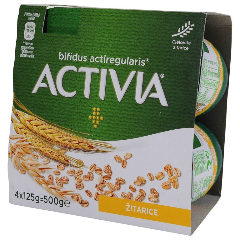 Danone Activia Žitarice Jogurt 4x125g 0.500 kg
