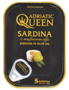 Adriatic Queen Sardina u maslinovom ulju 0.105 kg
