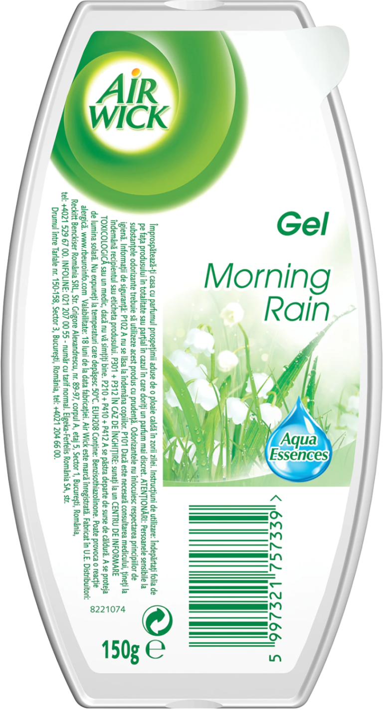 Airwick Gel Morning Rain 0.150 kg