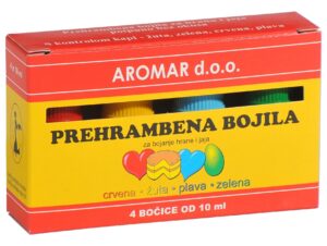 Aromar Prehrambena bojila 4x10 ml 1.000 kom