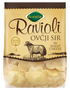 Naše Klasje Ravioli Aurelia Ovčji Sir 0.250 kg