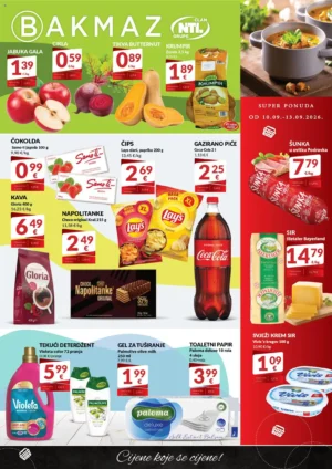 Bakmaz katalog Letak 10.9. – 13.9.2026. – popusti do 31%