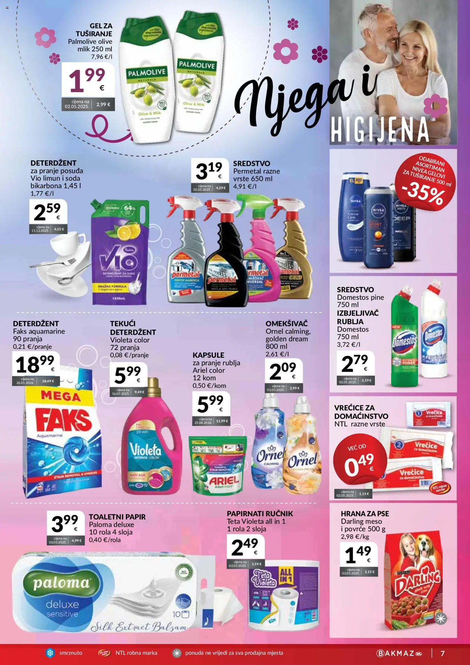 Bakmaz katalog akcija strana 7 – vrijedi od 9.9. do 15.9.2026.