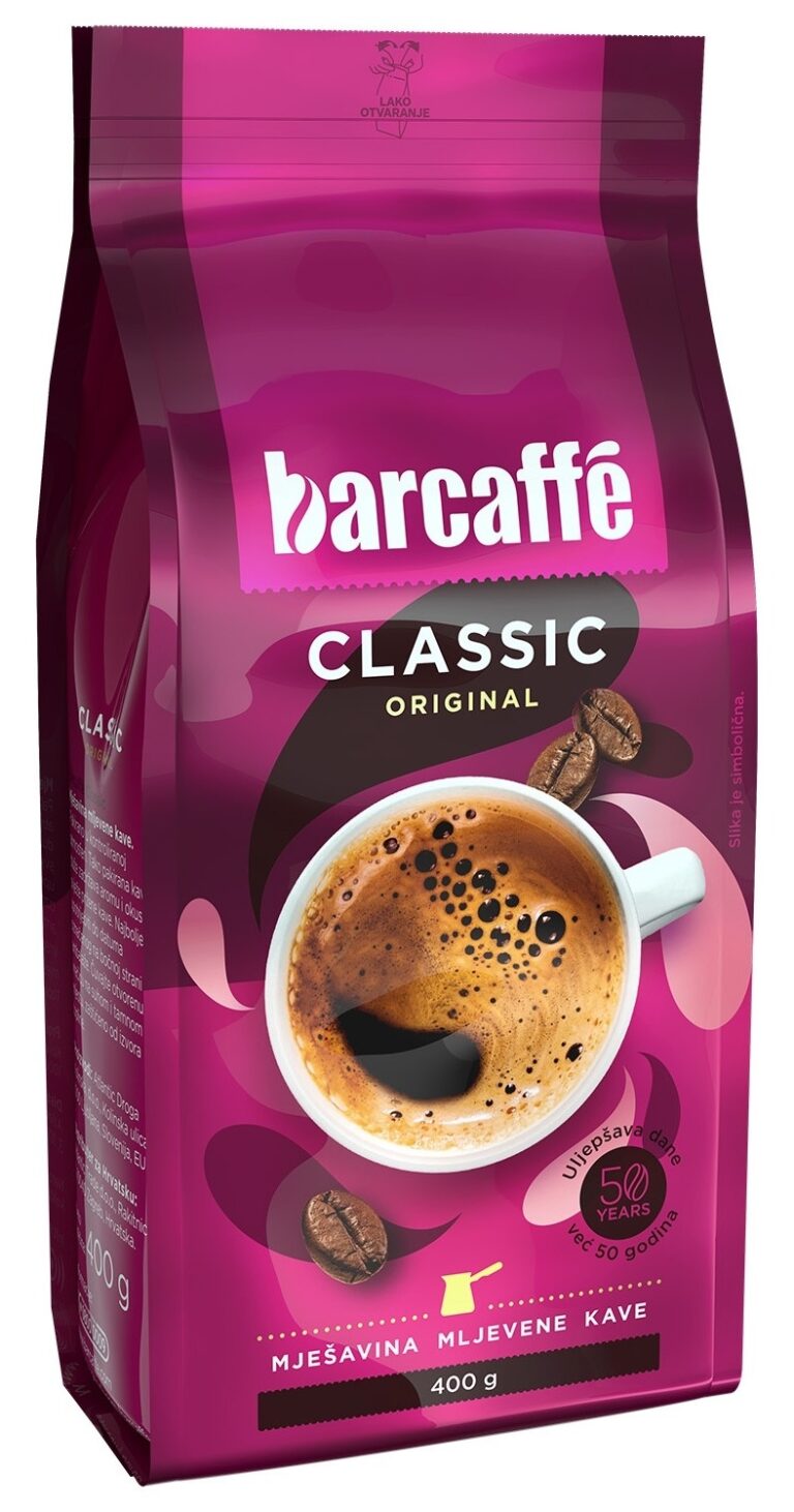 Barcaffe mljevena kava Classic 0.400 kg