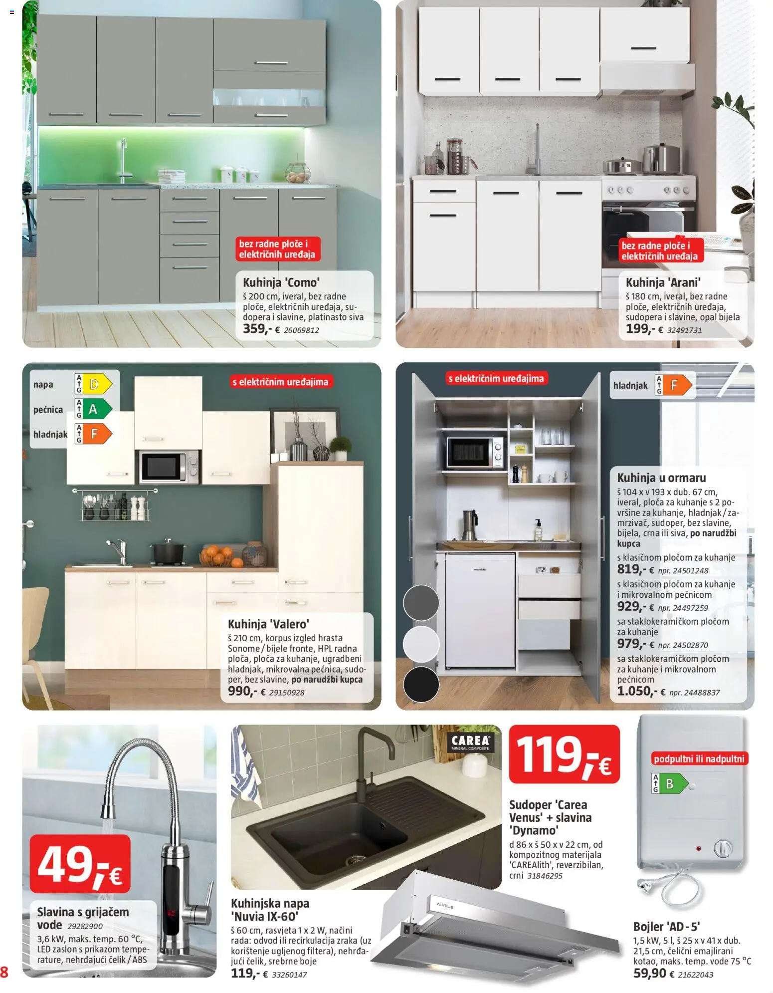 Bauhaus katalog akcija strana 8 – vrijedi od 2.9. do 15.9.2026.