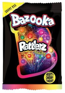 Bomboni Bazooka Rattlerz Voćni 0.120 kg