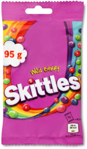 Bomboni Skittles Wild Berry 0.095 kg