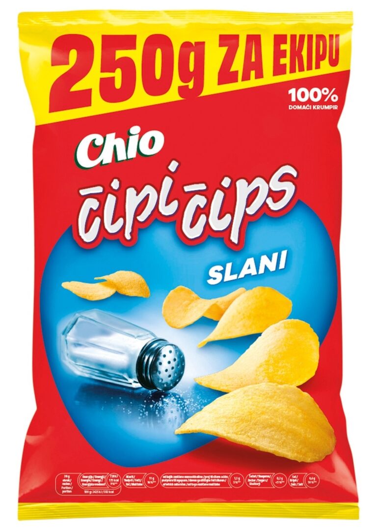Chio Čipi Čips Slani 0.250 kg