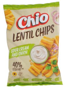 Čips od leće Chio Sour Cream i Luk 0.065 kg