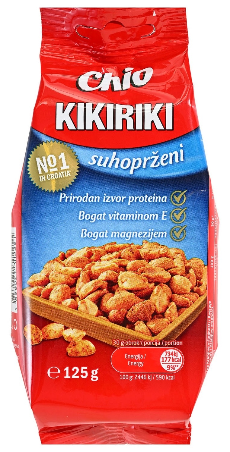 Chio Kikiriki prženi bez ulja aromatizirani 0.125 kg