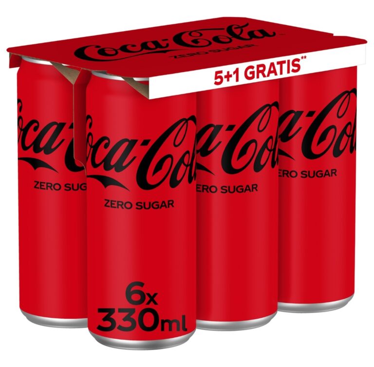 Coca-Cola Coca Cola Zero 5+1 Gratis 1.980 L