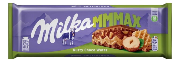 Čokolada Milka Choco Wafer 0.270 kg