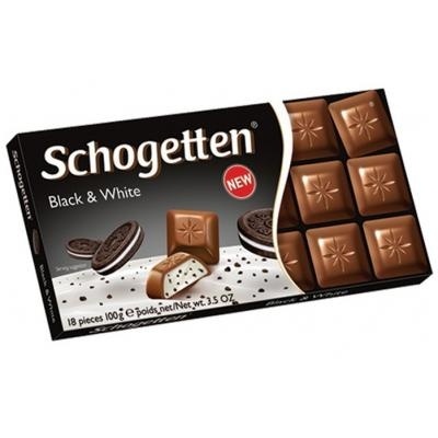 Čokolada Schogetten Black & White 0.100 kg