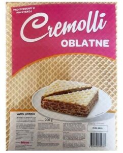 Cremolli Oblatne 0.200 kg