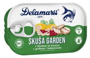 Delamaris Skuša Salata Garden s Grahom 0.125 kg