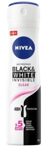 Deo Sprej Nivea Invisible Black & White Clear 0.150 L