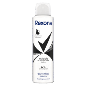 Rexona Invisible Black & White Diamond dezodorans u spreju 150 ml 0.150 L