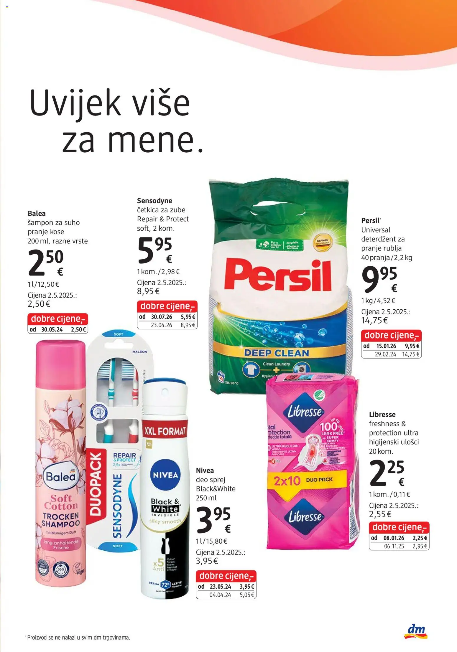 dm katalog akcija strana 3 – vrijedi od 1.9. do 30.9.2026.