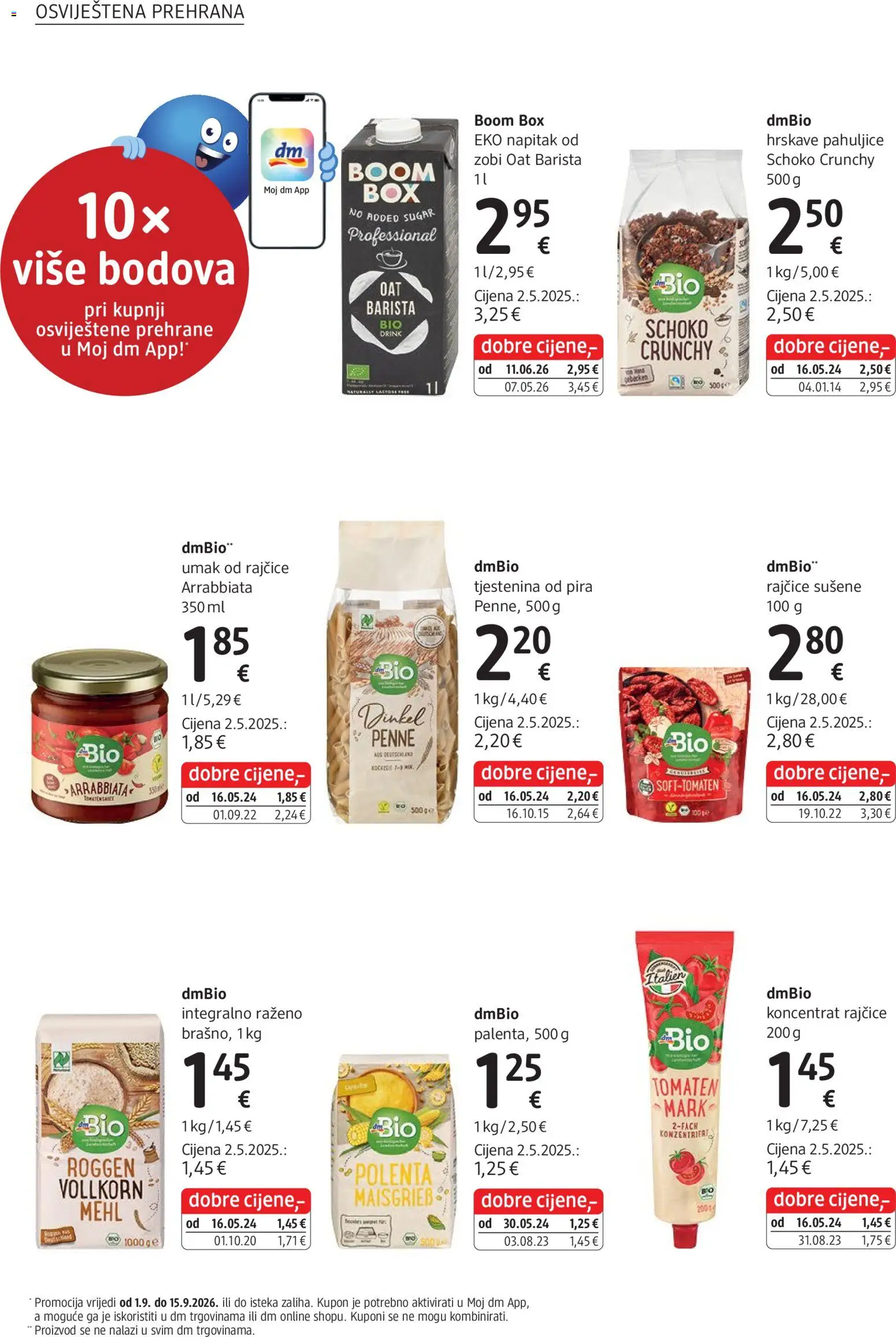 dm katalog akcija strana 8 – vrijedi od 1.9. do 30.9.2026.