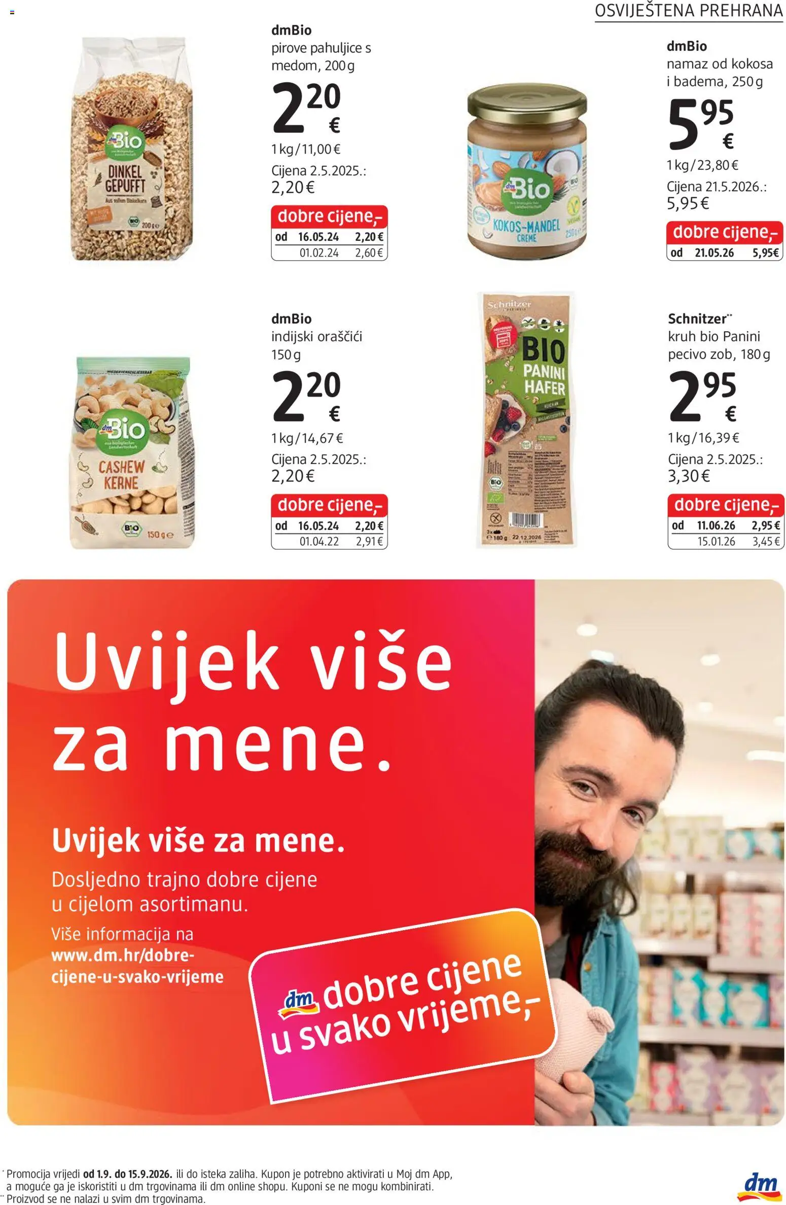 dm katalog akcija strana 9 – vrijedi od 1.9. do 30.9.2026.