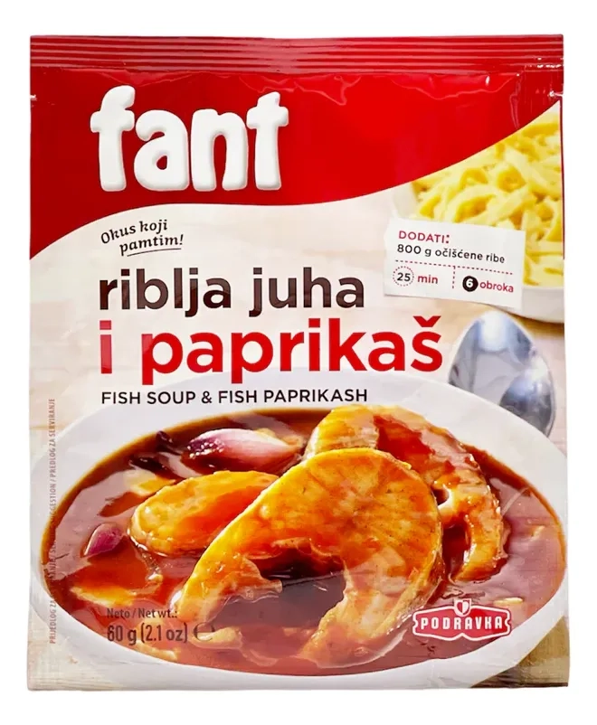 Fant za riblju juhu i paprikaš 0.060 kg