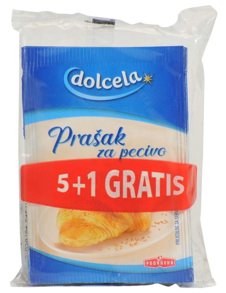 Dolcela Prašak za pecivo 6x12g 1.000 kom