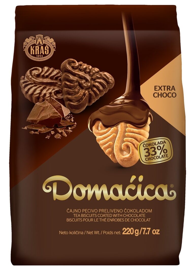 Kraš Domaćica keks Extra Choco 220g 0.220 kg