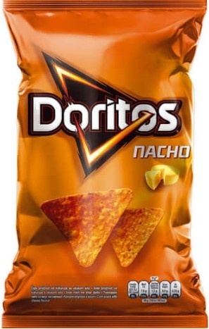 Čips Tortilla Doritos Nacho 0.180 kg