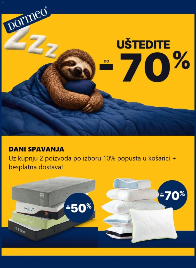 Dormeo Home katalog akcija strana 1