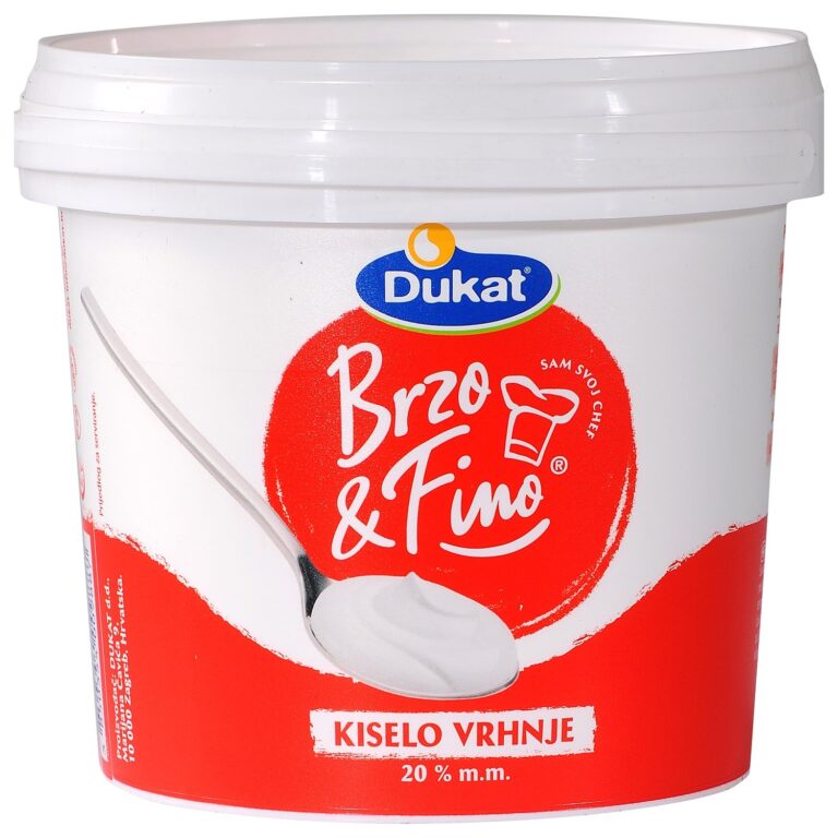 Dukat Kiselo vrhnje 20% mm 0.900 kg