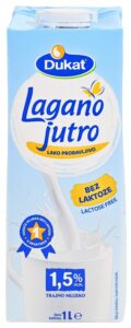 Dukat Mlijeko Lagano Jutro 1,5% 1.000 L