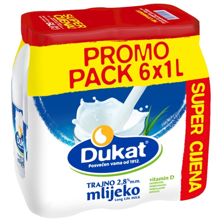 Dukat Mlijeko trajno 2.8% m.m. 6.000 L