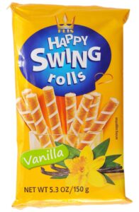 Dupin Happy Swing vafel rolice vanilija 0.150 kg