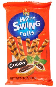 Happy Swing Vafel Rolice Kakao 0.150 kg