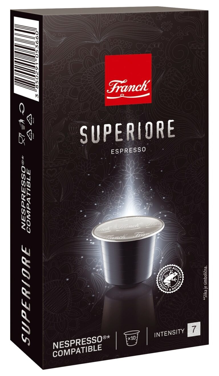 Kava Franck Superiore kapsule 0.057 kg