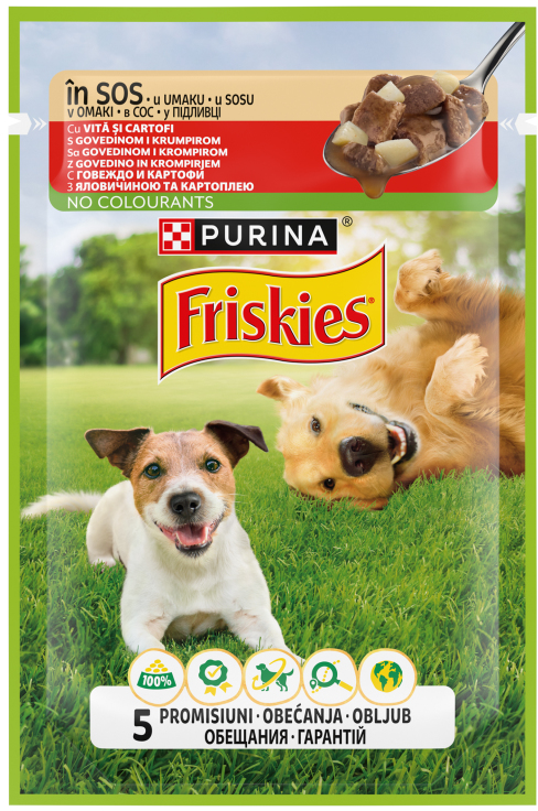 Friskies Adult Govedina i Krumpir 0.085 kg